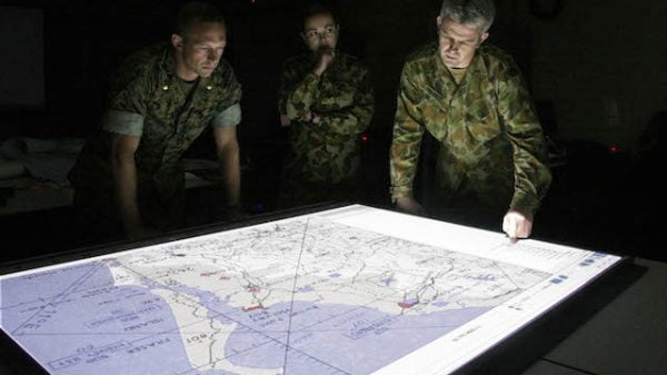 australia military simulation
